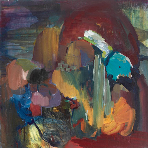 Sunset picnic 60x60cm 2009